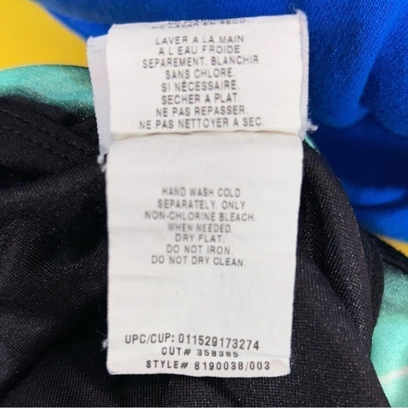 Speedo Swimsuit One Piece Racerback Open Back Thin Straps Competition Training - Picture 6 of 7